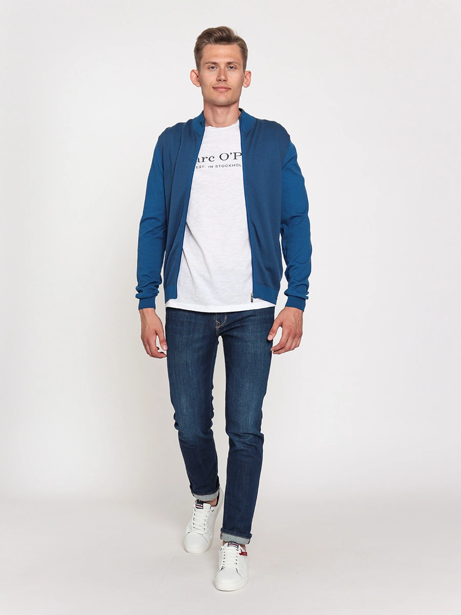 Олимпийка трикотажная на молнии